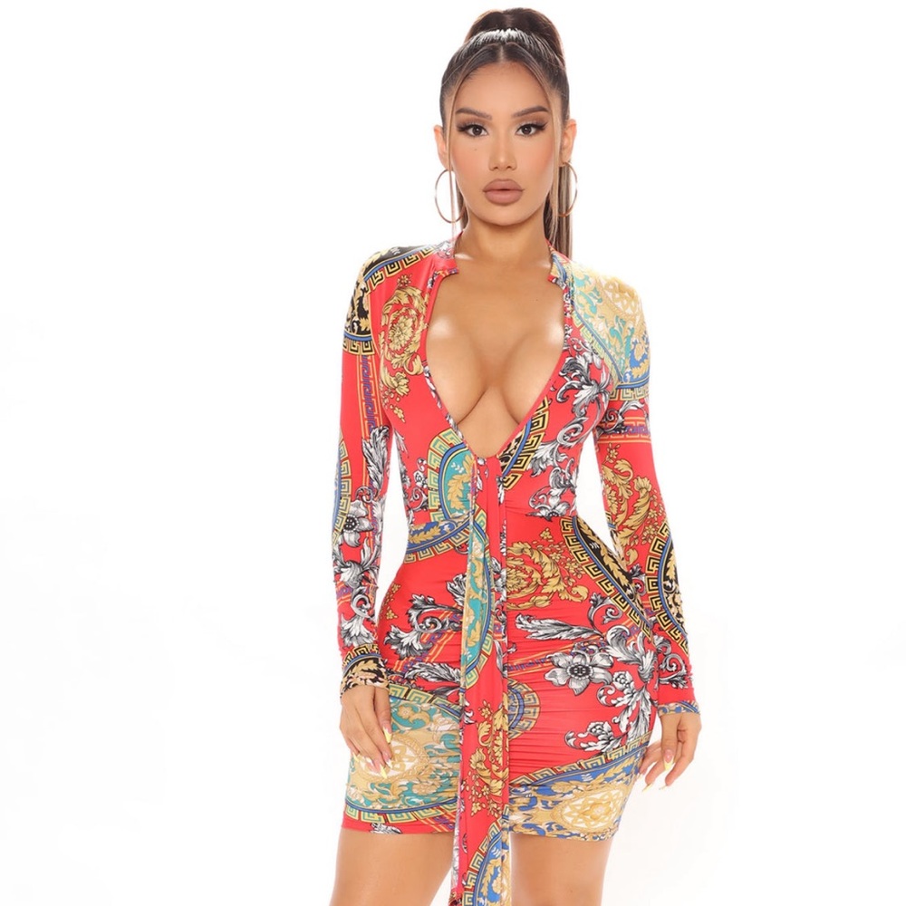 NWT FASHION NOVA XL PURE ELEGANCE MINI DRESS